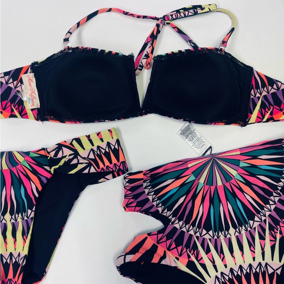 Mara Hoffman Supernova Bikini with two bottoms size Small - Picture 7 of 7